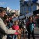 На празднике Томский Планетарий был представлен телескопом и астрономом Евгением Парфеновым.
