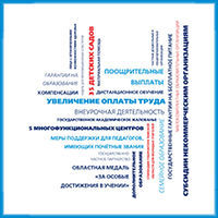Совершенствование системы дошкольного, начального общего, основного среднего,   дополнительного и профессионального образования в Томской области
