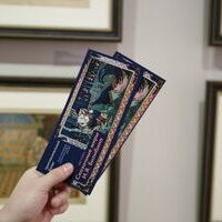 Пригласительный билет на выставку "Сказочные миры И.Я. Билибина"