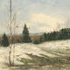 Весенний пейзаж. 1960-е гг.