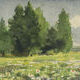Летний пейзаж. 1970-е гг.