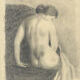 Натурщица. 1972 г.