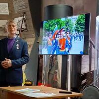 Отец Героя России Максима Пескового встретился со студентами