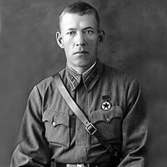 Василий Александрович Болвинов – командир 149-й отдельной Краснознамённой стрелковой бригады. По материалам архива ТОКМ