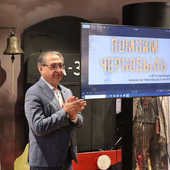 Встреча с ликвидаторами аварии на Чернобыльской АЭС — Анатолием Васильевичем Долговым и Виталием Дмитриевичем Брагиным